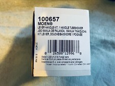 MOEN LEVER HANDLE KIT 100657 NEW SINGLE HANDLE SHOWER VALVE