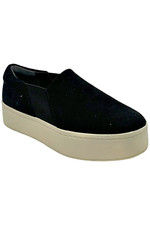 Vince Women's Warren Slip On Platform Sneaker Black