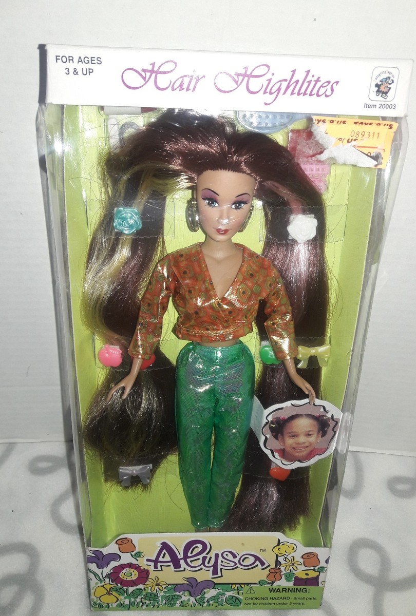 Integrity Toys Hair Highlites Alysa Fashion Doll - 1996 Rare NIB