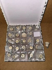 (25) NEW Kitchen cabinet drawer knobs Handle door pull real marble TEAK CR24