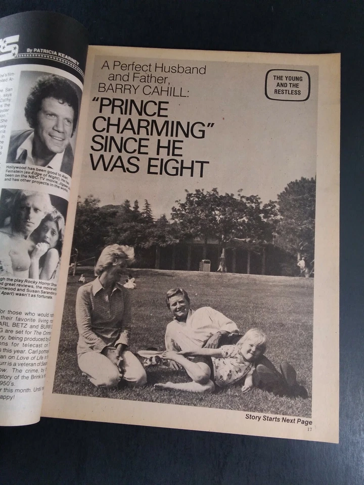 Daytime TV Vtg 1976 Soap Opera Hollywood April Ted Danson Rucker Mooney Anton  - Image 4 of 4