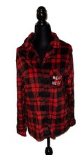Jammies For Your Families Small Women s Red Black Plaid Pajama Set