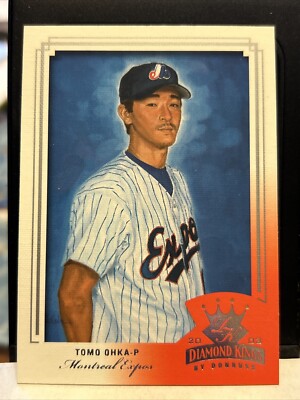 Tomo Ohka 2003 Donruss Diamond Kings #118 Baseball Card | eBay