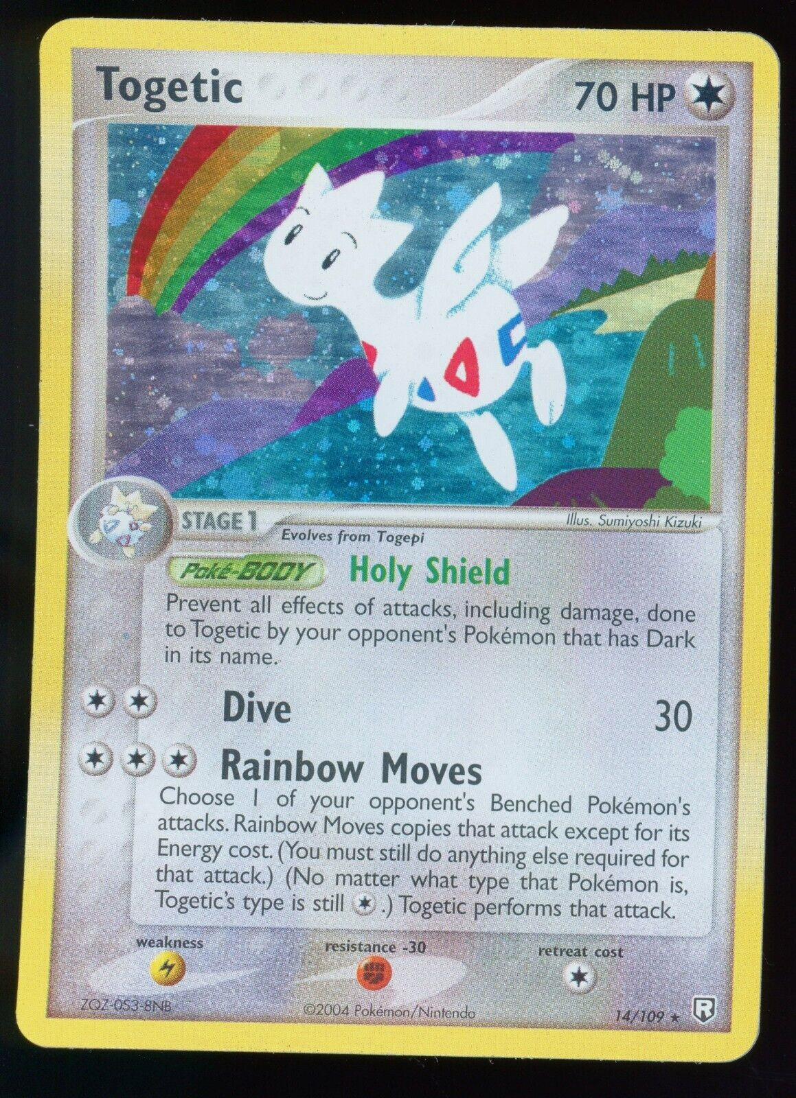 Togetic 14/109 EX Team Rocket Returns Holo Rare Pokemon Card T2