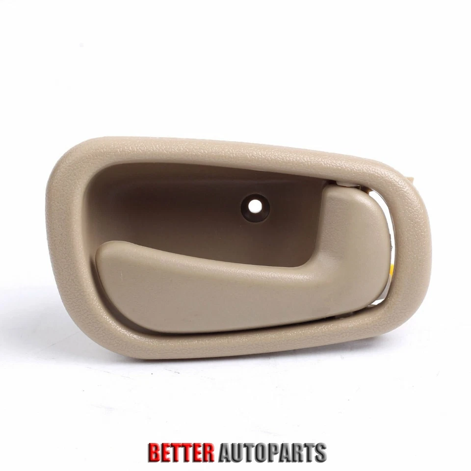 JUEGO DE 8 PIEZAS Manija de puerta interior exterior NEGRO/BEIGE para TOYOTA COROLLA 98-02 Foto 3 de 4