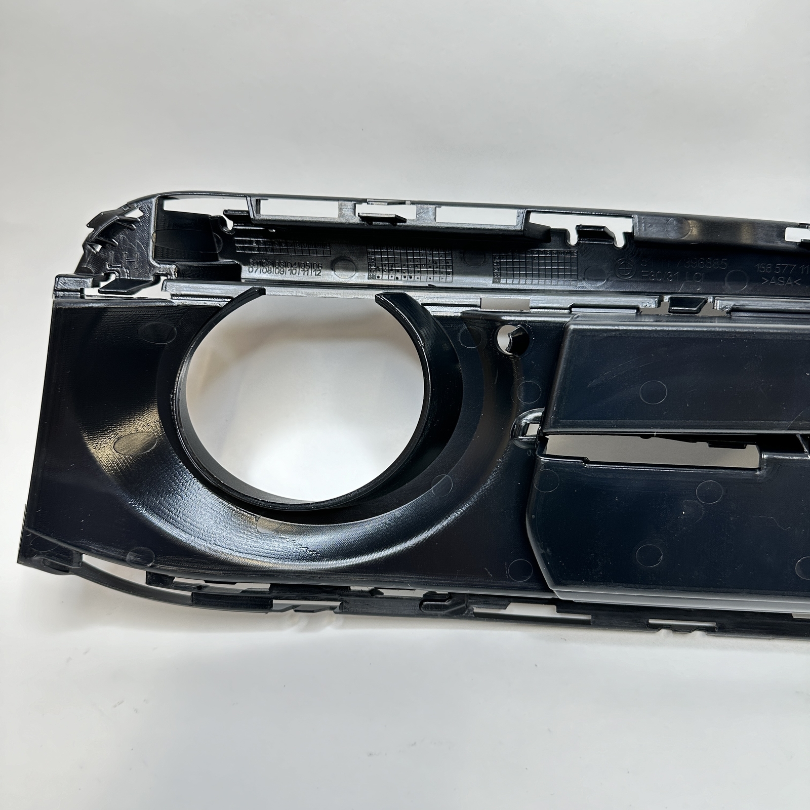 BMW 3 F30 Front Bumper Left Closed Fog Light Grille 51117396885 