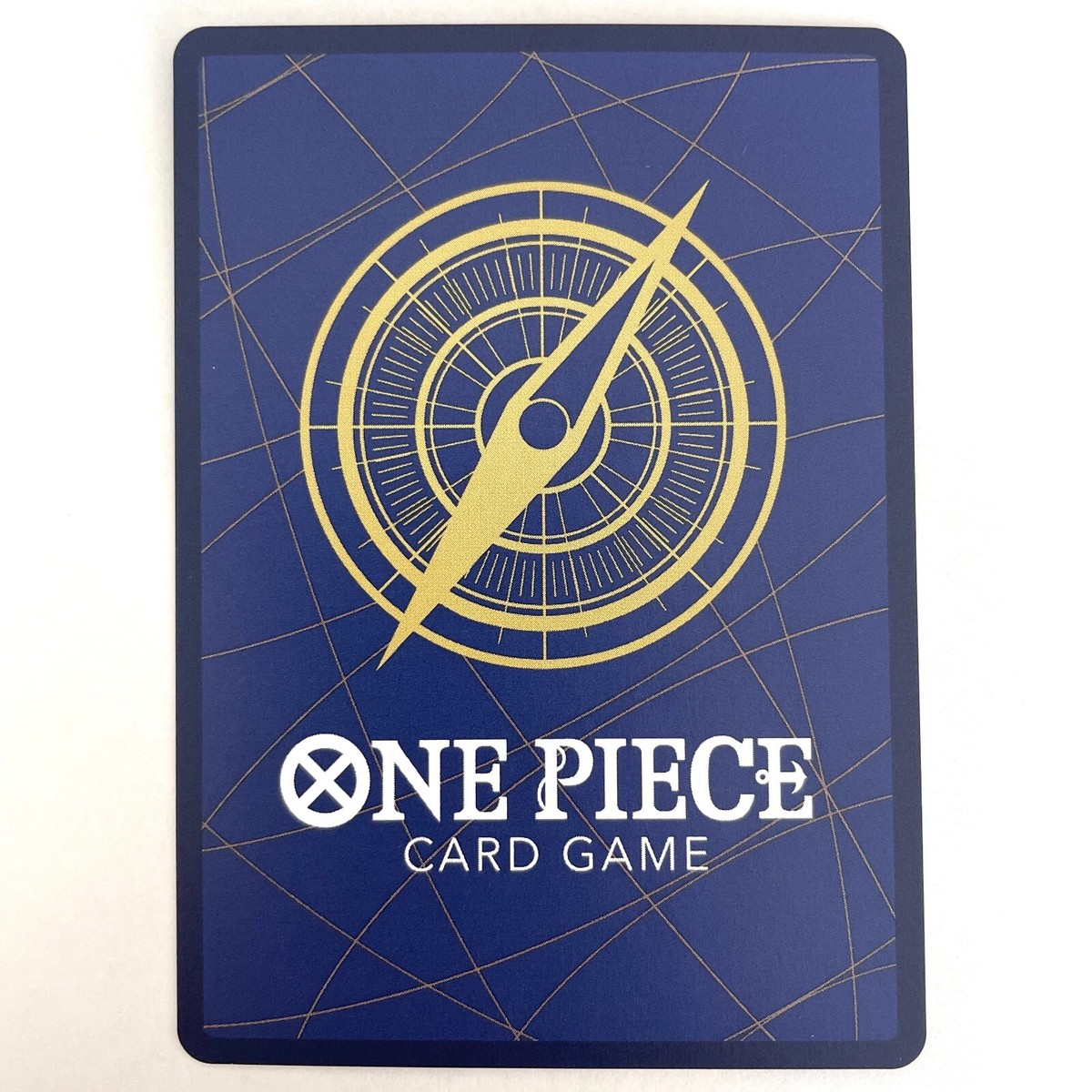 未使用 kaval / Open gather onepiece (indigo Monkey D. Luffy P-035 PROMO ONE PIECE Card Japanese Friendly Match
