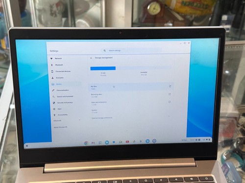 LENOVO IDEAPAD 3 CB-14IGL05 CHROMEBOOK 14" 64GB EMMC 4GB RAM - Picture 4 of 21