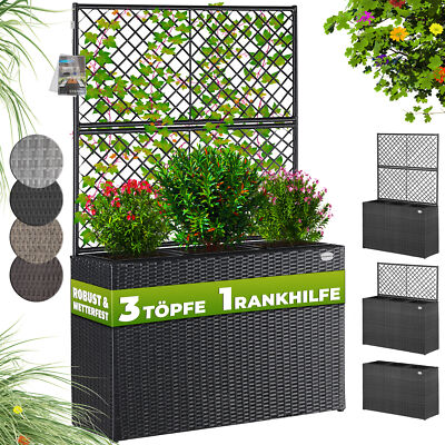 rosenbogen mit blumenkasten Hochbeet Pflanzkasten mit Rankgitter Blumenkasten Rankkasten Rosenboge   floki24