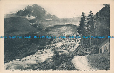 R128079 Chamonix. Chalet du Glacier des Bossons et Aiguille du Midi. Levy Fils.