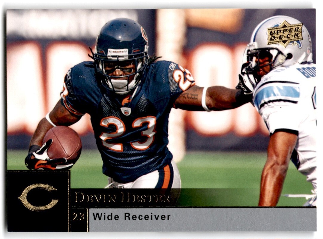 2009 Upper Deck Devin Hester Chicago Bears #40
