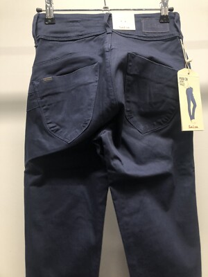 Jean Femme Salsa Skinny - Taille W25 L32 - Bleu Délavé - Neuf Avec étiquettes