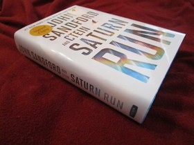 Saturn Run by John Sandford and Ctein (2015, HC) SIGNED Lucas Davenport author