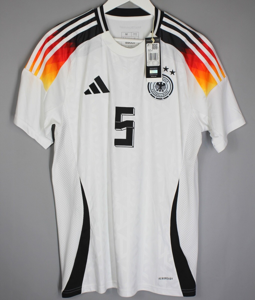 GERMANY DEUTSCHLAND 2024 HOME FOOTBALL SHIRT JERSEY #5 BECKENBAUER