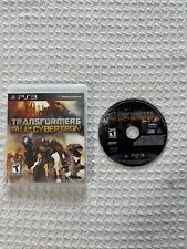 Transformers Fall Of Cybertron/ 2012 PlayStation 3 No Manual No Scratch Tested