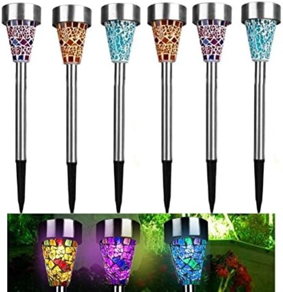 Lampade Solari da Giardino, Mosaico Luci Per Paesaggio/Sentieri Luci Solari Impe