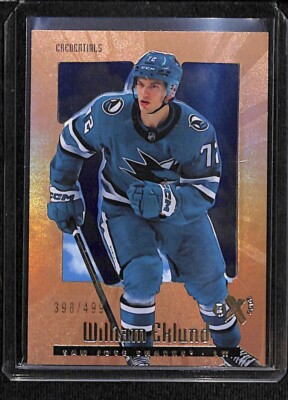 2023-24 Skybox EX-2000 Credentials #34 William Eklund /499