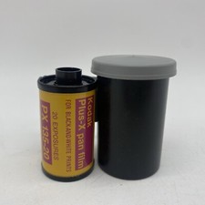 1 Roll Kodak Plus-X Pan PX 135 Black White Film 20 Exp No Box