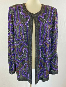 long beaded jacket