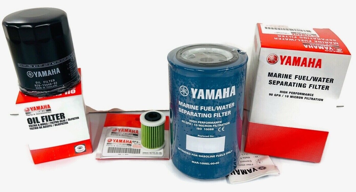 YAMAHA 425 XTO OEM Oil Fuel Filter Kit N26-13440-02 6P3-WS24A-02
