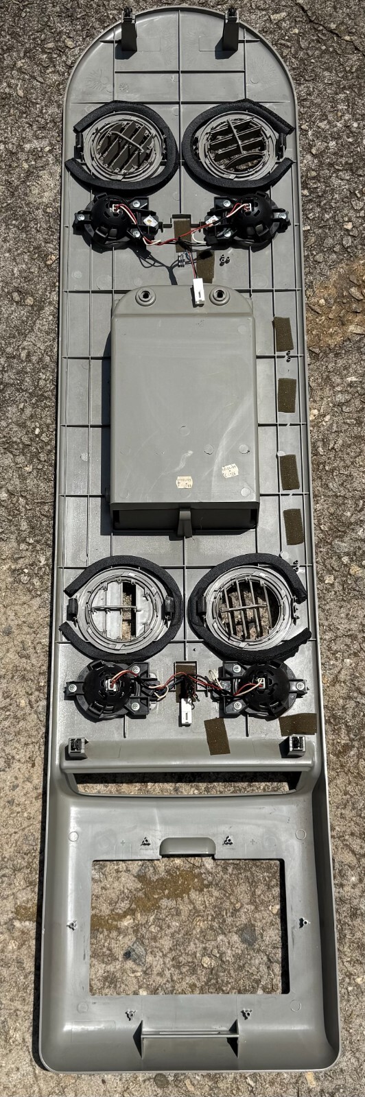 Nissan Armada QX56 2004-12 Front Overhead Console Storage OEM Gray 96980-ZQ00D