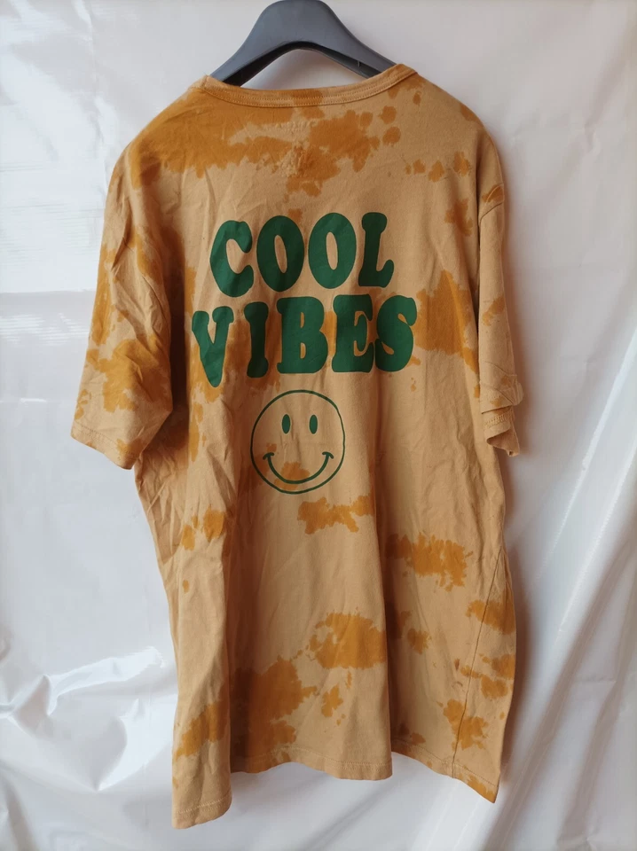 Jean Co. Arizona vintage Camiseta Tie Dye Cool Vibes Gráfica Años 90 Retro Y2K Grande Foto 2 de 4