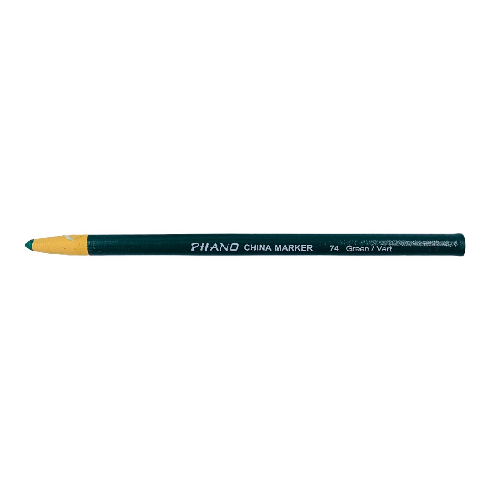 12 Count Dixon Phano Green China Marker with Peel Off Wrapper, 00074