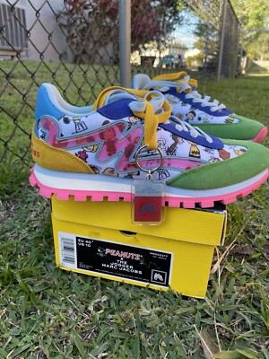 NEW MARC JACOBS X PEANUTS COLLAB THE JOGGER LIMITED EDITION SNEAKERS