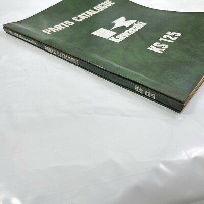 Kawasaki KS125 1974 Parts list Catalog Manual Genuine Japan Used P