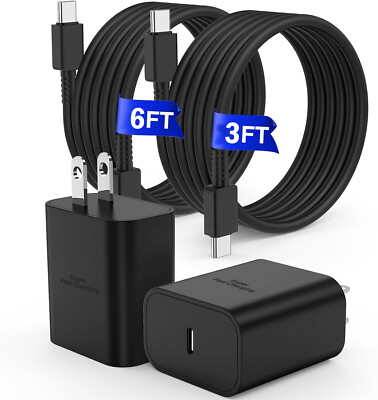 45W Super Fast Charging Block Type C Wall Charger For Samsung Z Flip4 Flip5 S25
