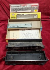 VINTAGE MODEL TRAIN COLLECTIBLES mixed lot Boxes, Ephemera, Parts/Repair