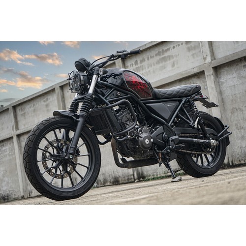 Full Set 3 PSC Tank Cover Front Rear Fender Black HONDA SCL CL 300 500 23-2024 - Picture 10 of 15