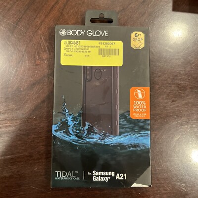 Waterproof Case For Samsung Galaxy A21 Rugged Built In Screen Protector  Tidal BG