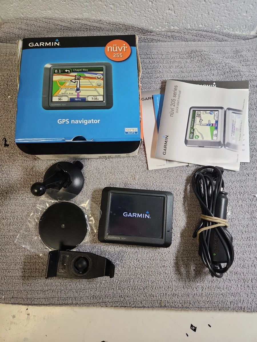 Garmin Nuvi 255 w/accessories working condition | eBay