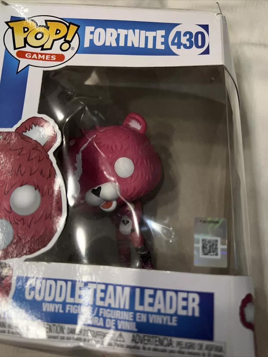 FUNKO POP fortnite 430# Cuddle Team Leader 4in Action Figure Model