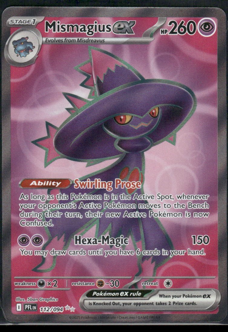 Misdreavus Uncommon Skyridge 039/144 NM