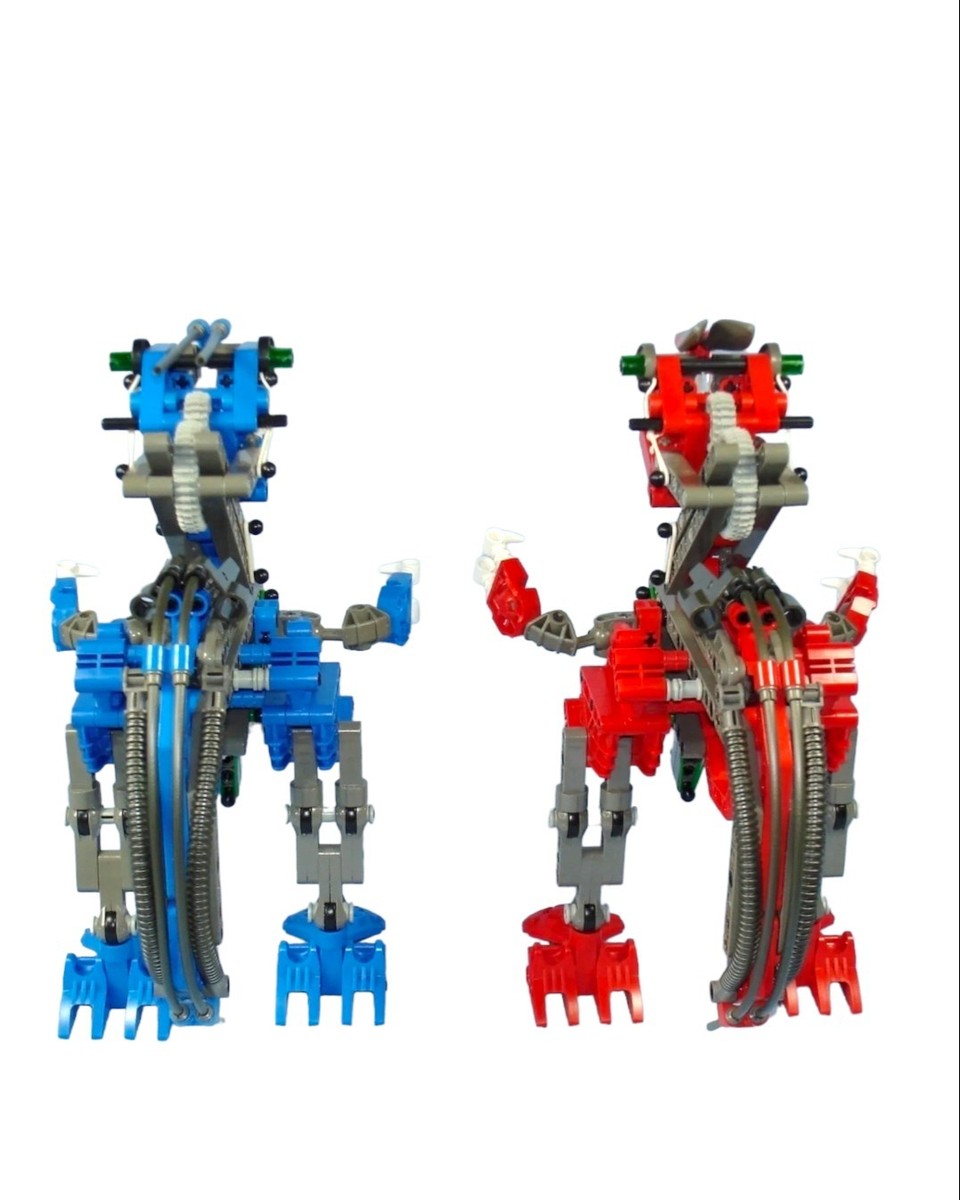 LEGO Bionicle Titans 8558 CAHDOK & GAHDOK Giant Bohrok Queens