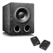SVS PB-2000 Pro 12 Inch Ported Subwoofer with SoundPath Wireless Audio Adapter