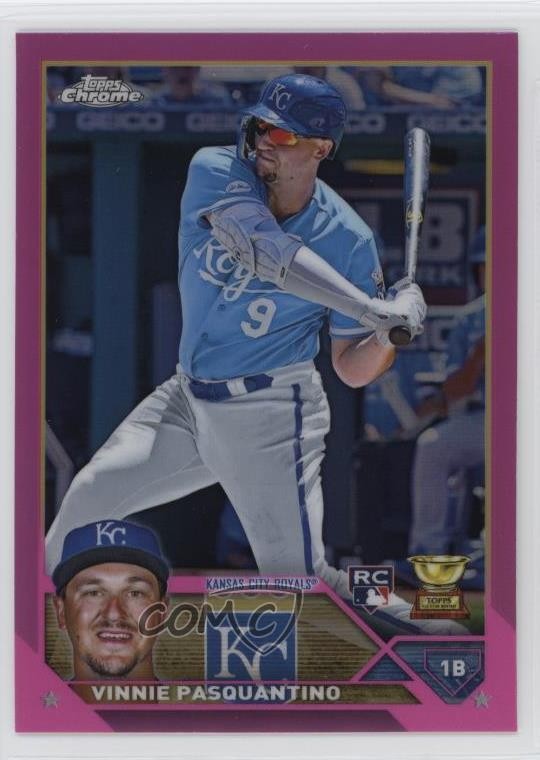 2023 Topps Chrome Pink Refractor Vinnie Pasquantino #119 Rookie RC 0v0m