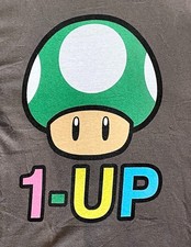 Super Mario Bros Toad T Shirt Video Game T Shirt Mens VTG Large T Shirt