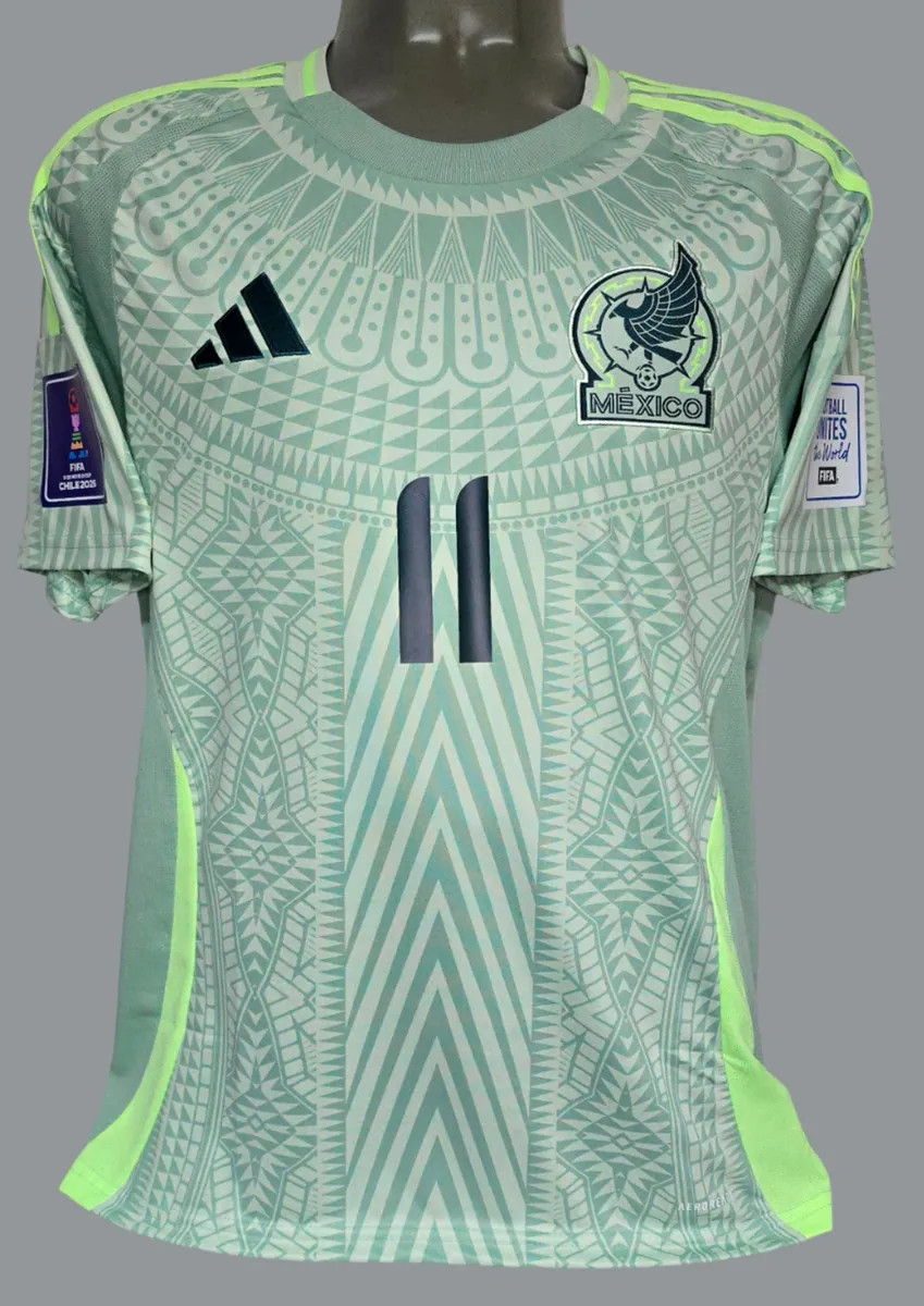 ADIDAS MEXICO 2025 SUB 20 MORA AWAY M ORIGINAL SOCCER FOOTBALL JERSEY SHIRT