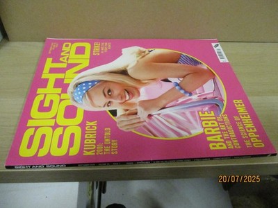 Sight and Sound Magazin  Vol. 33 # 7   UK   Barbie  Kubrik  Oppenheimer