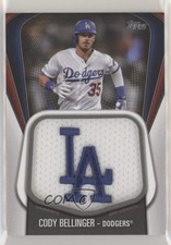 2020 Topps Jumbo Jersey Sleeve Patch Cody Bellinger #JJSP-CB Jumbo Patch 1u6