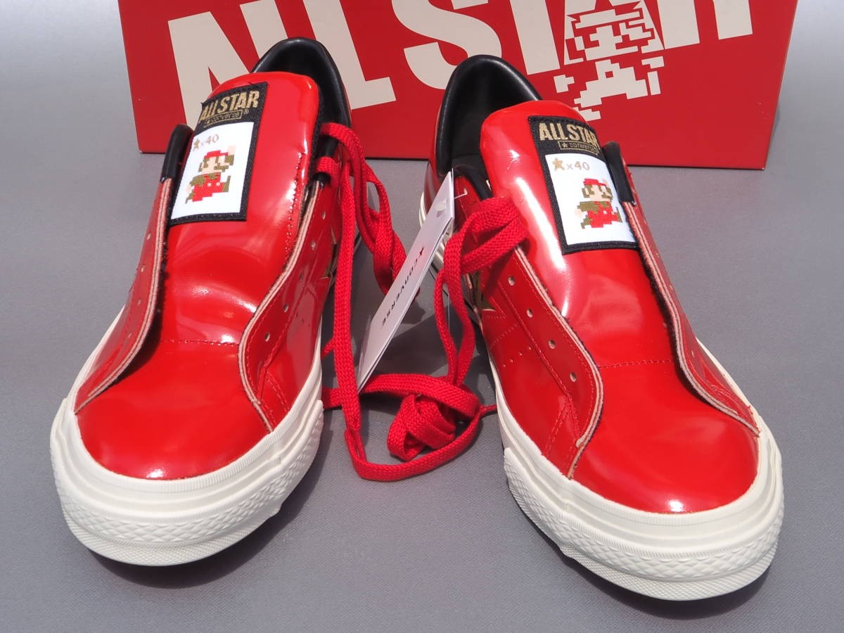 Deadstock Converse One Star J Sp Mario Brothers Red Made in Japan 