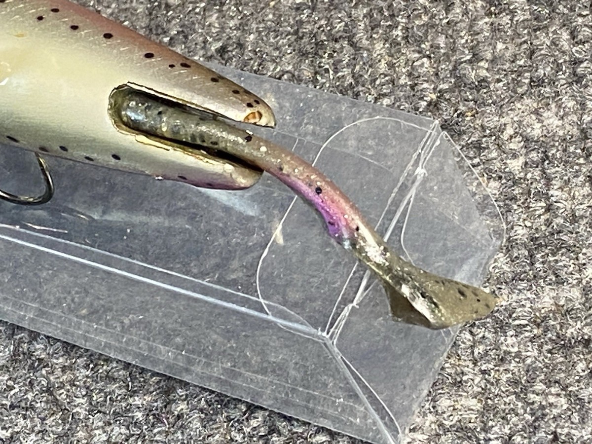 Allen Cole AC Plug 7.5” Jointed Swimbait Rainbow Trout Pattern