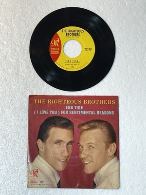 Ebb Tide by The Righteous Brothers (1965 Philles 130 45 RPM 7  Single)