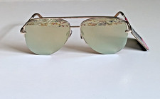 Foster Grant Sunglasses FG 23 94 PLT Aviator / Pilot Rich Gold Frame  Lens