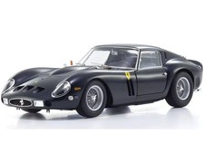 FERRARI 250 GTO DARK BLUE 1/18 DIECAST MODEL CAR BY KYOSHO KS08438 H
