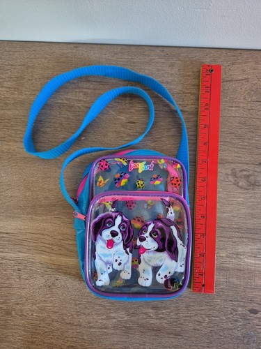 Lisa Frank Violet And Velvet Shoulder Bag Camera Bag Cross Body Bag 90's Clear
