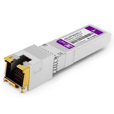 10GBase-T SFP+ Transceiver 10G SFP+ to RJ45 Copper Module CAT.6a/7 up to 30 M...